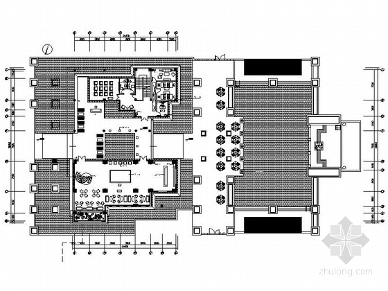 长沙中式装修设计资料下载-[武汉]经典古典新中式售楼中心装修设计施工图（含实景效果及手绘图）