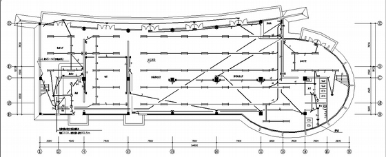港湾式停靠站平面图资料下载-某货运站(主站房)电气平面图