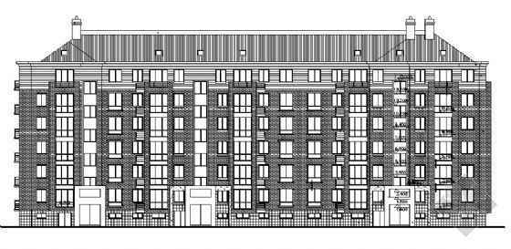 六层公寓建排资料下载-某小区六层住宅建施图