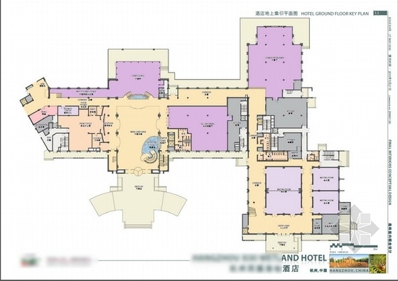 五星级酒店室内设计汇总资料下载-[浙江]某奢华五星级酒店室内设计方案图