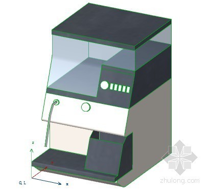 咖啡机犀牛模型资料下载-咖啡机01 ArchiCAD模型