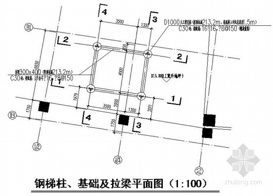 钢楼梯装修施工图资料下载-[重庆]交通轨道钢楼梯结构施工图