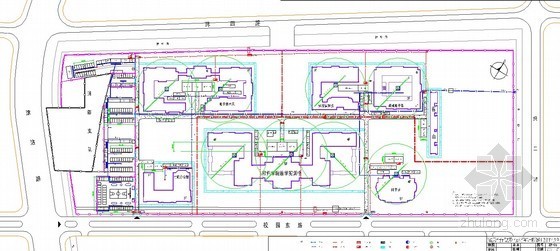 工业厂房技术标平面布置图资料下载-[天津]国企编制框架结构教学楼施工组织设计（平面布置图 横道图）