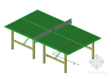 瑜伽球3d模型下载资料下载-乒乓球