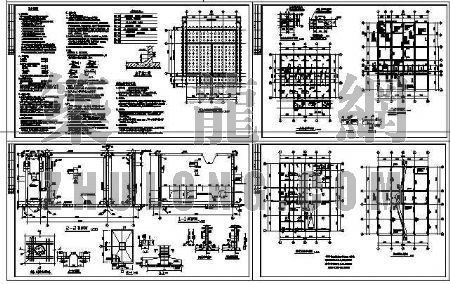 一体式污水泵站施工方案资料下载-污水泵站结构图