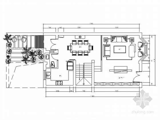 简约独栋别墅CAD资料下载-精品独栋现代简约三层别墅室内装饰施工图（含效果及软装配饰）