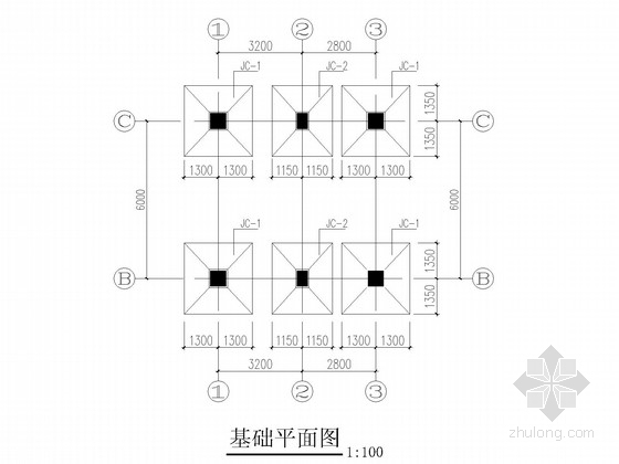 钢结构消防训练塔图纸资料下载-六层框架消防训练塔结构施工图