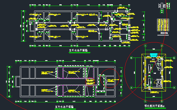 污水处理厂设计平面图资料下载-污水处理厂工艺施工图