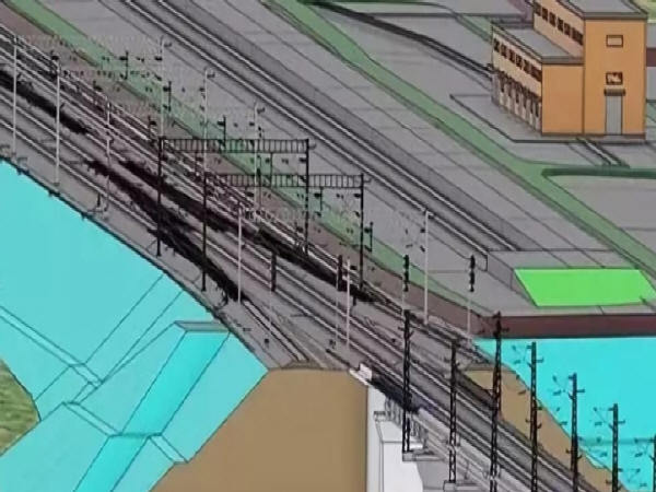 铁路设计平面图资料下载-通过BIM技术，京雄(雄安)城际铁路正在预演未来的高铁设计