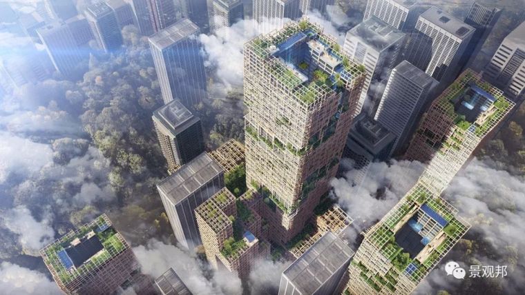 SU日本绿植资料下载-日本要花360亿造世界最高木制摩天大楼，不止防火还防震