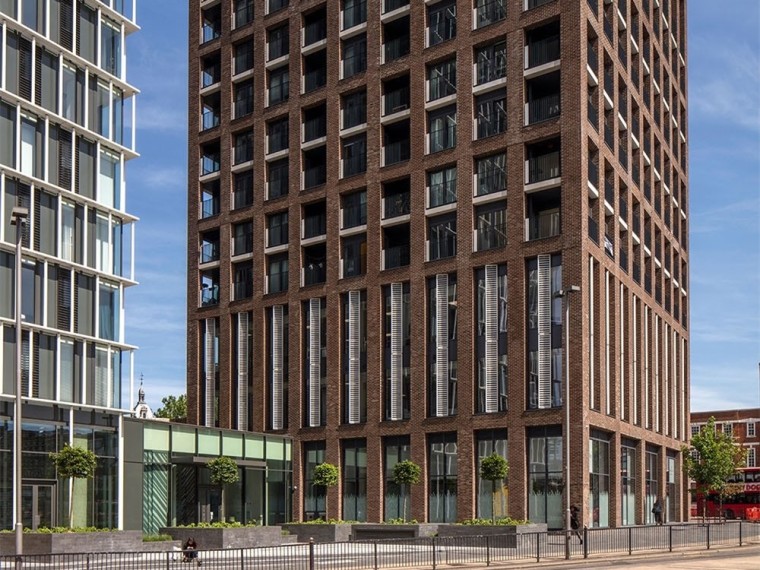 英国模块化建筑资料下载-英国Stratosphere公寓大楼