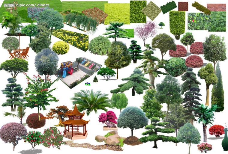 ps园林效果图制作教程资料下载-景观设计实战教程 园林景观设计全面教程 高手速成_植物景观设计