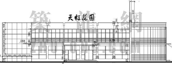 小型双层建筑资料下载-某小型超市建筑施工图