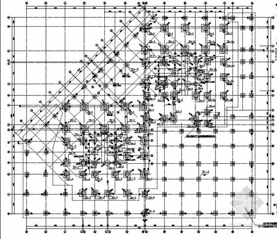 [江西]框支剪力墙高层广场结构施工图(30层，5万平米)- 