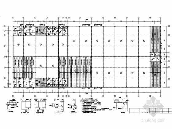 预应力空心板厂房资料下载-预应力双梯板二层厂房设计