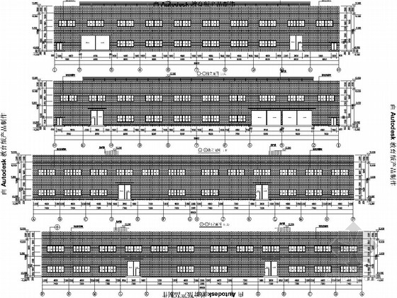 生产厂房方案建筑图资料下载-二层轻钢结构食品生产厂房及辅助用房结构图（含建筑图）