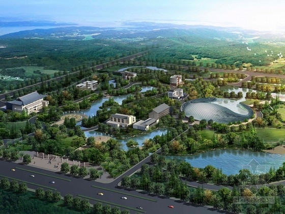 湿地别墅区规划资料下载-[黑龙江]生态观光旅游区规划设计方案文本（知名设计院）