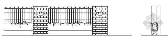 围墙设计图资料下载-围墙立面设计图2