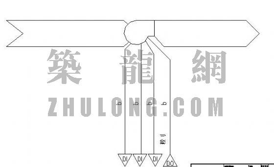 变风量空调监控原理图资料下载-风机监控原理图