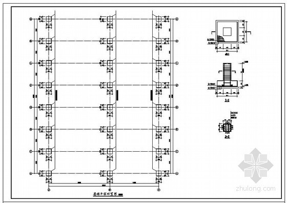 拱形桁架结构设计资料下载-某桁架厂房结构设计图