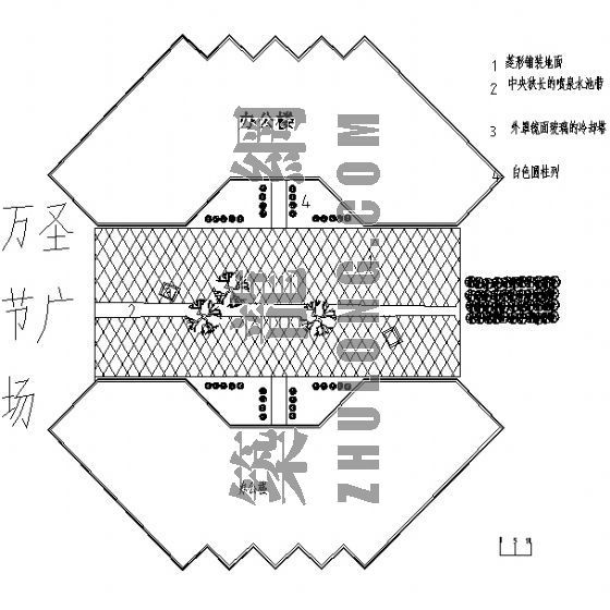 万科广场设计案例资料下载-万圣节广场设计