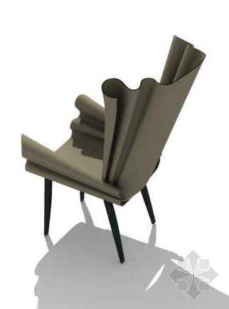 展厅布置模型03资料下载-椅子模型03