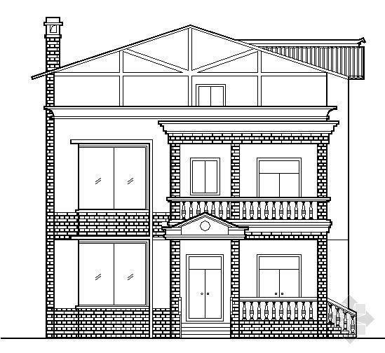 砌体住宅建筑施工图资料下载-某农村住宅建筑施工图