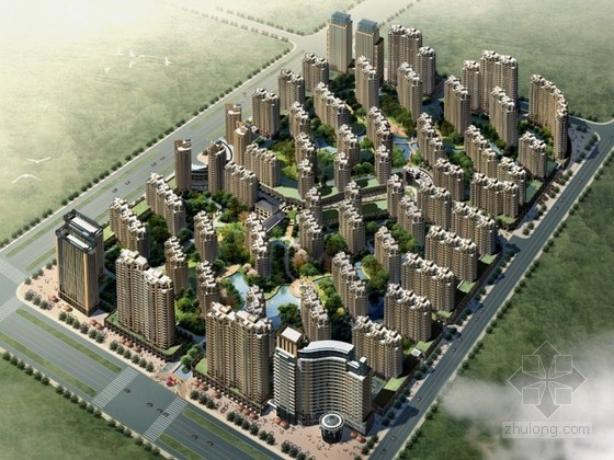 现代风格住宅区方案资料下载-[江苏]高层现代风格住宅区规划设计方案文本（含CAD）