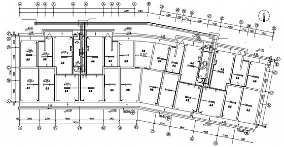 5层住宅楼图纸横道图资料下载-某六层住宅楼电气图纸