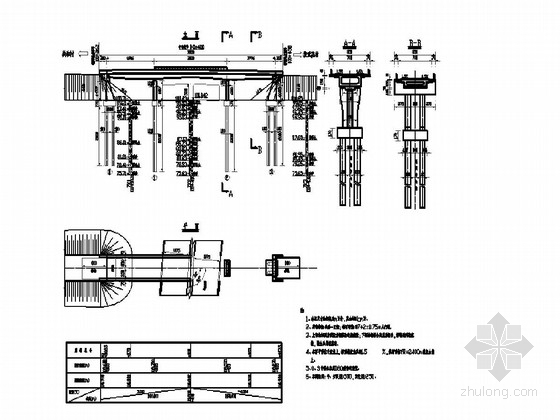 欧式栏杆花瓶柱子施工图资料下载-[黑龙江]预应力连续箱梁桥施工图65张附计算书（肋板台 花瓶墩）