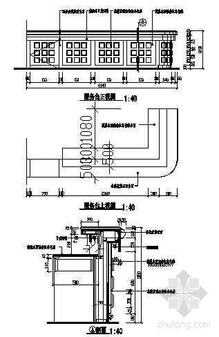 行政服务中心服务台施工图资料下载-服务台施工图13