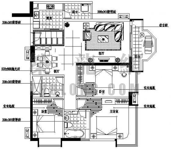 小型别墅装修装修资料下载-独立小型别墅装修图