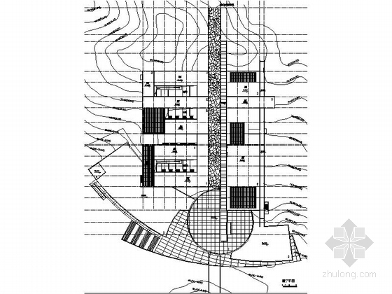 [江西]瓷器博物馆建筑设计方案文本（含cad）-瓷器博物馆建筑平面图