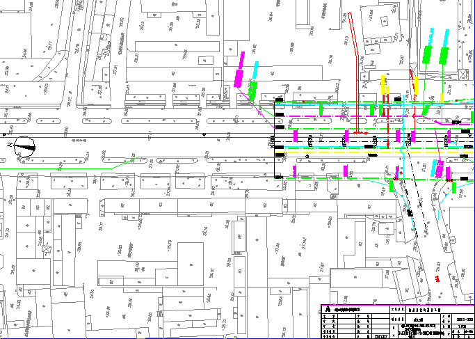 道路工程整治改造施工方案（共570页）-输水管道平面图