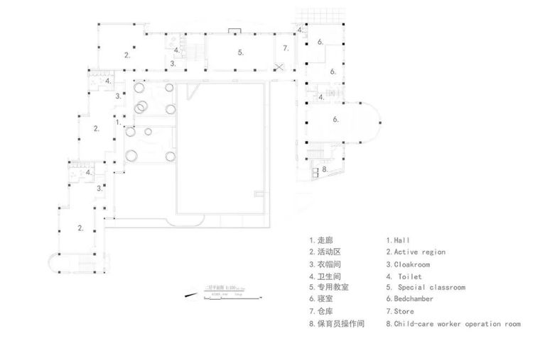 动线的重新组织使得这所幼儿园重新焕发活力_6