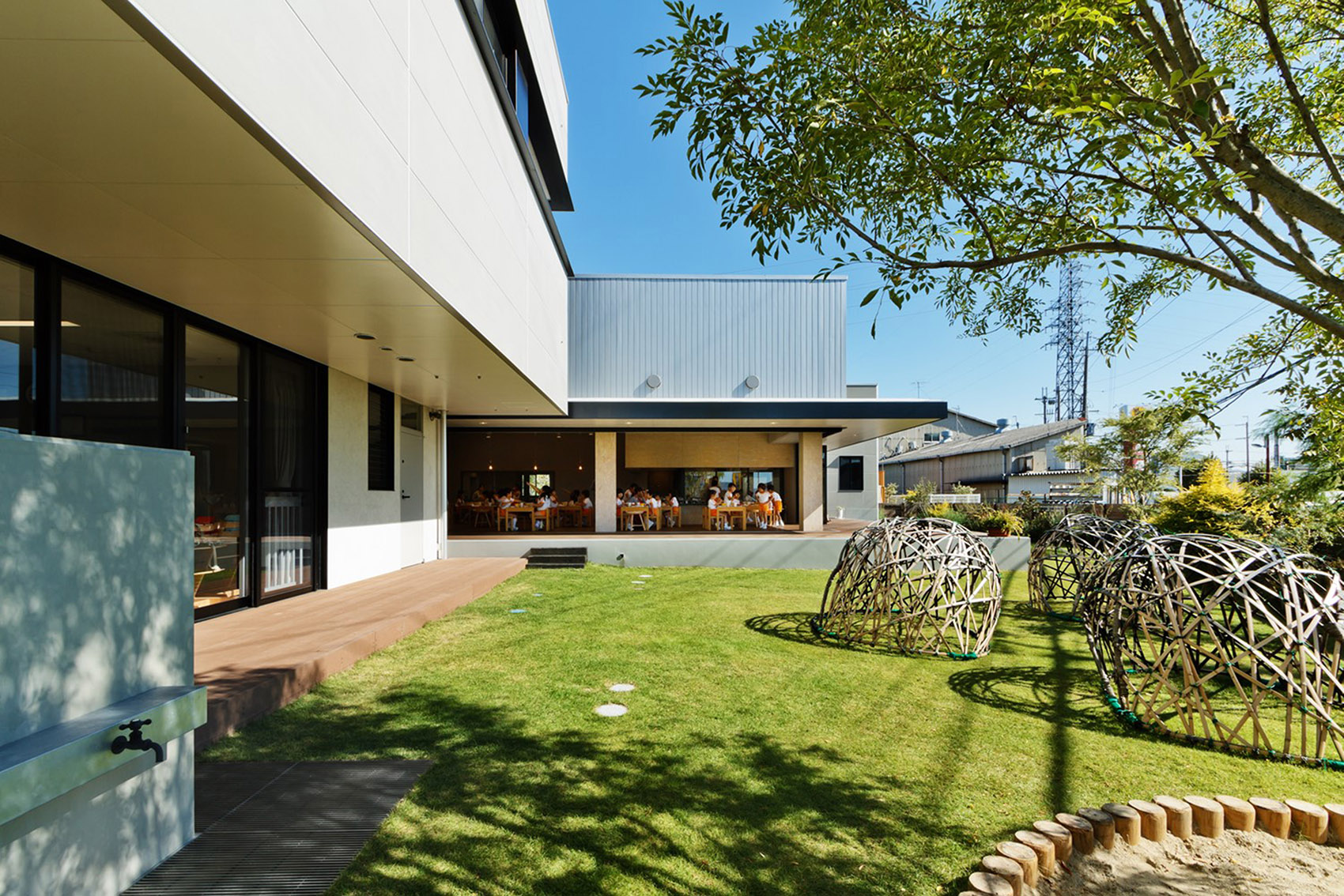 托儿所-hibinosekkei   youji no shiro-教育建筑案例-筑龙建筑设计