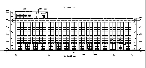 [北京]办公、厂房及宿舍楼建筑施工图（按甲方修改图纸）-办公、厂房及宿舍楼建筑施工图（按甲方修改图纸）