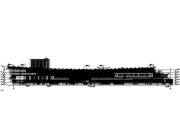 小商业建筑施工图资料下载-[江苏]高层多动能框剪结构商业街建筑施工图