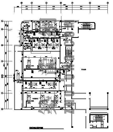 中心暖通空调设计资料下载-某细胞中心空调设计图