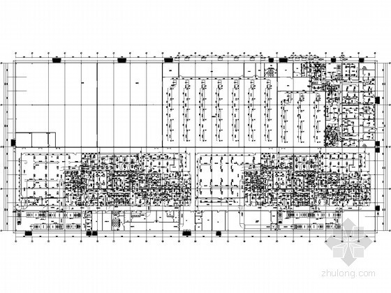 10万级洁净室施工图资料下载-[郑州]制药车间净化空调系统全套施工图(冷冻工程)