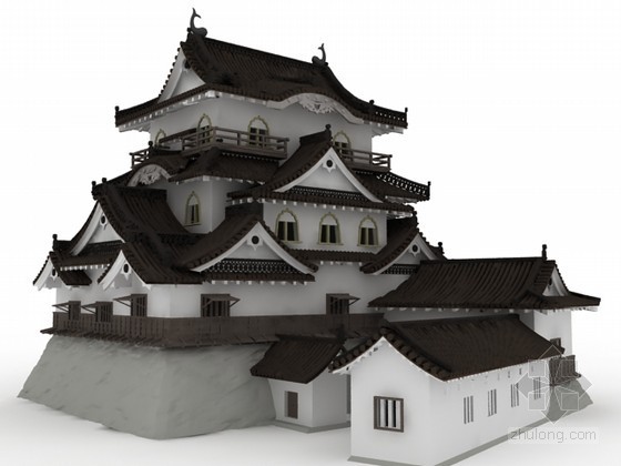 日式风格建筑- 