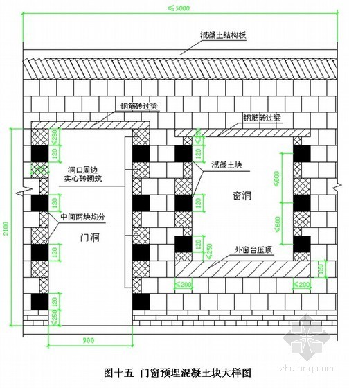 高层住宅楼页岩砖砌筑施工方案- 