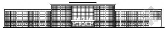 公安办公楼设计说明资料下载-某节能型四层公安办公楼建筑方案图