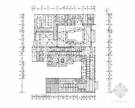 建筑结构暖通强弱电给排水资料下载-[河南]医院强弱电全套施工图纸（含给排水、暖通）