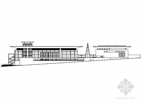 体育馆效室内果图资料下载-[深圳]罗湖某室内体育馆建筑方案图