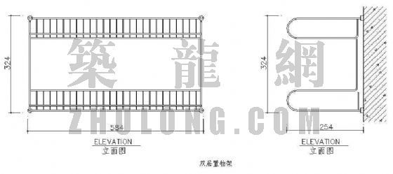 置物架层架收纳架资料下载-置物架