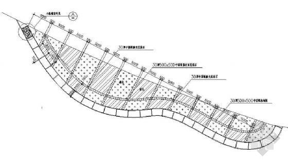 小区地面资料下载-小区园林地面铺装详图（2）
