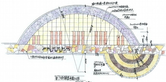 [国外]居住区道路铺装扩初设计方案-广场 