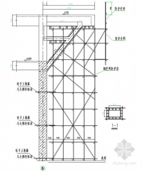 高模板支撑体系方案资料下载-高大模板支撑体系施工方案（12.1m）