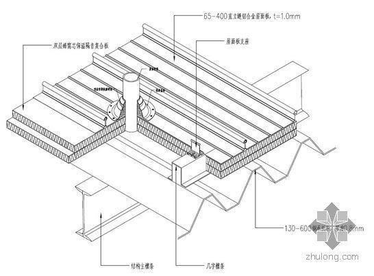 航站楼屋面板设计资料下载-云南某机场航站楼金属屋面工程施工组织设计（反弧长尺金属屋面板）